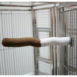 CAITEC-Empoleirado Stick Prego Grooming Stand para Papagaios, se Adapta a Qualquer Tipo de Gaiolas, Adequado para Pequenas e Grandes Aves - Image 4