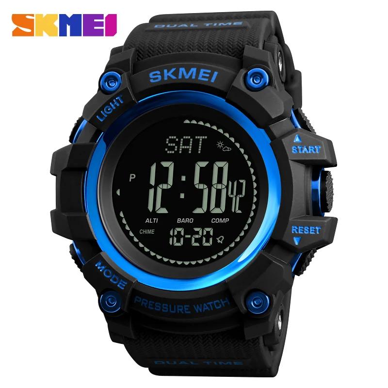 Skmei-Relógio esportivo multifuncional masculino, bússola de pressão, altímetro, Weather Tracker, relógios de pulso digitais impermeáveis - Image 1