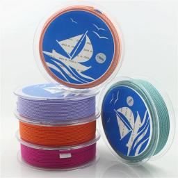 Remo 1-3mm fio de seda milão cabo trançado 49 cores diy jóias acessórios fio beading fios artesanato corda - Image 2
