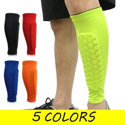 Caneleiras acolchoadas para futebol, protetor de pernas e canelas para práticas esportivas, para adultos e adolescentes, 1 peça - Image 1