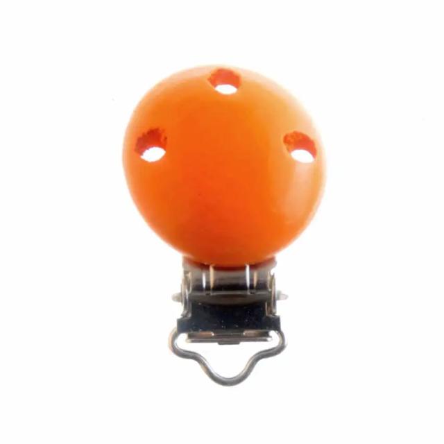 Prendedores de Chupeta Personalizados em Madeira e Metal para Bebês