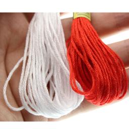 Kit Fio de algodão para bordado, meadas ponto cruz, ferramentas de costura DIY, semelhante ao DMC, Z1144, 8m, 50Pcs - Image 6