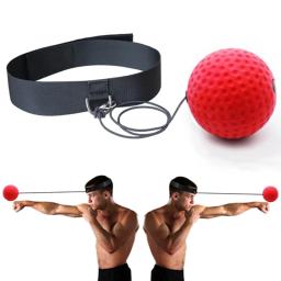 Faixa de cabeça para adultos, treinamento de velocidade, taekwondo, pancada, chutes, tamanho livre, combate, boxe, reflexo, luta, bola - Image 2