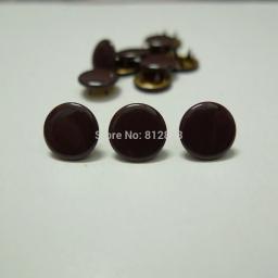 Oeko-tex 100 botões de pressão, 50 conjuntos, 10mm, cor sólida, #8, marrom, certificado aprovar - Image 2