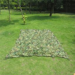 Rede de camuflagem de selva, tenda para caça ao ar livre, guirlandas de madeira, tela camuflada, camping, militar, selva, carro, rede de gota 3*4m - Image 1