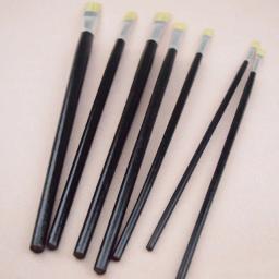 Porco escova de cerdas, pincel pintura a óleo, pincel aguarela guache, desenho diy, ferramentas de arte, arte fornece, 12 pcs/set - Image 5