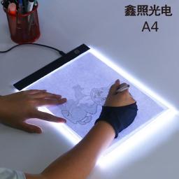 Caixa de Luz LED A4 Desenho Gráfico Tablet Pad Placa de Escrita Marcador Cópia Digital para A Pintura de Diamante Esboço X-ray visualizador de Artesanato Strass Hotfix - Image 1