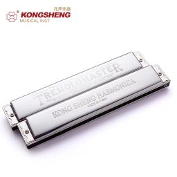 Kongsheng orgão harmônico de 24 buracos, para iniciantes arp chave c/# c/d/# d/e/f/# f/g/# g/a/# a/b com caixa de prata harp - Image 3