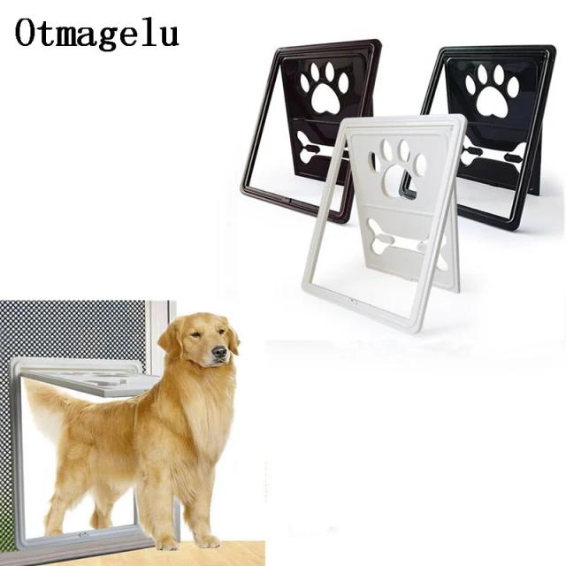 Porta de Acesso Livre para Cerca de Cães com Segurança Adicional para Janelas e Portas de Casa