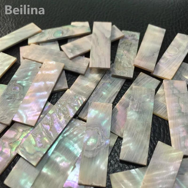 Folha Shell mexicano para instrumento musical DIY, acessórios e decoração para casa, espessura de 9mm, 1 lote de 10PCs - Image 1