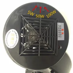 Aquecedor de ar cerâmico para répteis, lâmpadas térmicas, dispositivo de controle de temperatura, tartarugas, lagartos, cobras, quente no inverno, 5W, 50W, 100W, 1pc - Image 2