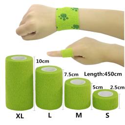 Bandagem elástica para cães e gatos, fita esportiva multifuncional à prova d'água e adesiva para animais de estimação, 1 peça - Image 5