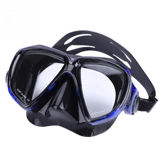 Máscara Anti-Fog para Snorkeling com Óculos Subaquáticos e Tubo de Respiração para Mergulho e Natação
