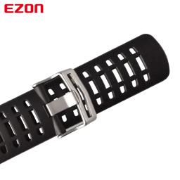 Ezon relógio esportivo original pulseira de borracha de silicone para l008 t023 t029 t031 g2 g3 s2 h001 h009 t007 t037 t043 - Image 3