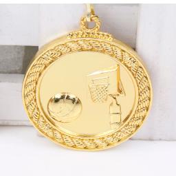 Medalha de basquete, medalha de escola de ouro, bronze e prata, capacidade de comunicação honra/desenvolvimento de autoconfiança 5.0 cm - Image 5