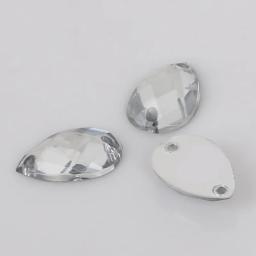 Strass de cristal costura em forma de gota, strass reta em forma de gota 8*13mm para roupas e decoração de artesanato - Image 6