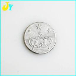100 peças de tokens de moeda de jogo, estilo de fliperama 25*1.85mm, tokens de aço inoxidável para máquina de fliperama mame amusement gabinete - Image 1