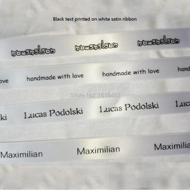 Etiquetas Personalizadas para Crianças em Cetim - 1.5cm de Largura para Roupas e DIY