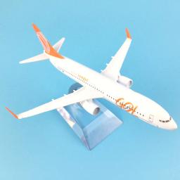 Aeronave aéreo brasileiro, modelo de avião com 16cm fabricado em liga metálica, aeronave aéreo, s9 737 b737 800 - Image 6