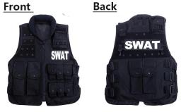 Frete grátis colete tático swat airsoft paintball equipamento combate paintball - Image 3