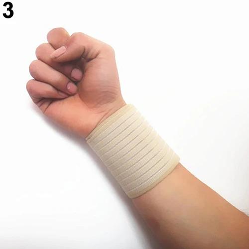 Esporte elástico bandagem náilon suporte de pulso bracer pulseira ajustável suporte de cinta portátil para atividade ao ar livre - Image 1