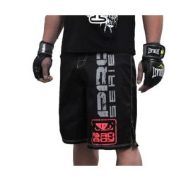 Suotf-preto e branco tigre muay thai shorts de boxe, calças mma fitness treinamento, barato - Image 2