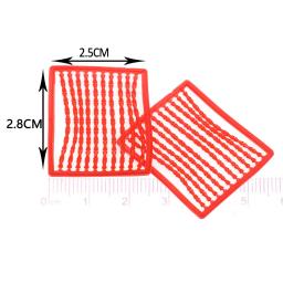 Extensor de halteres para pesca, 2 cartões/200 peças, pesca de carpa, rolha de isca, suporte de haltere, acessórios de pesca, equipamento final - Image 2
