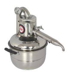 Destilador de álcool 10l, 2,64galões, kit de fermentação caseira, caldeira para fazer vinho, óleo essencial, 110v/220v - Image 2
