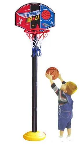 Conjunto de Aro de Basquete e Gol Infantil com Cesta de Brinquedos - Ideal para Garotos e Crianças ao Ar Livre com Frete Grátis