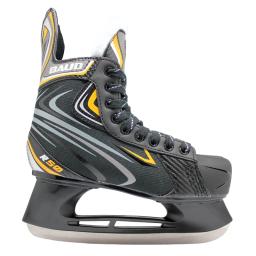 Adulto criança hóquei no gelo faca patinação tênis de skate no gelo truques sapatos lâmina de gelo real patines de esqui preto pvc malha id24 - Image 2