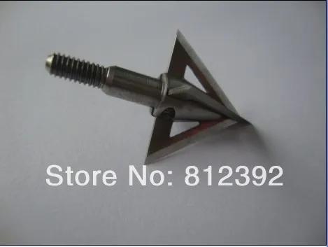 Broadhead de flecha de caça sanford, lâminas fixas, g, envio grátis - Image 1