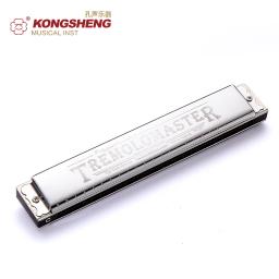Kongsheng orgão harmônico de 24 buracos, para iniciantes arp chave c/# c/d/# d/e/f/# f/g/# g/a/# a/b com caixa de prata harp - Image 5
