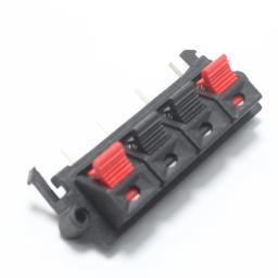 Capa amplificadora de fio com entrada de banana, 2 peças, wp jack 4pin, amplificador de caixa de som, encaixe de áudio, 4 polos, led, interruptor de terminal de mola - Image 5