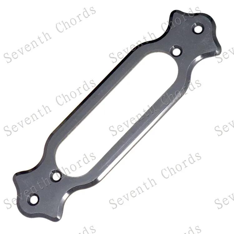 Captador de bobina única mudou para violão, 2 peças, captadores de som de guitarra acústica, suporte de capa de anel de bobina única - Image 1