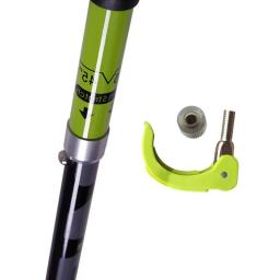 1 par de bastões de caminhada ultraleve, bastão dobrável de fibra de carbono para trekking e stock - Image 4