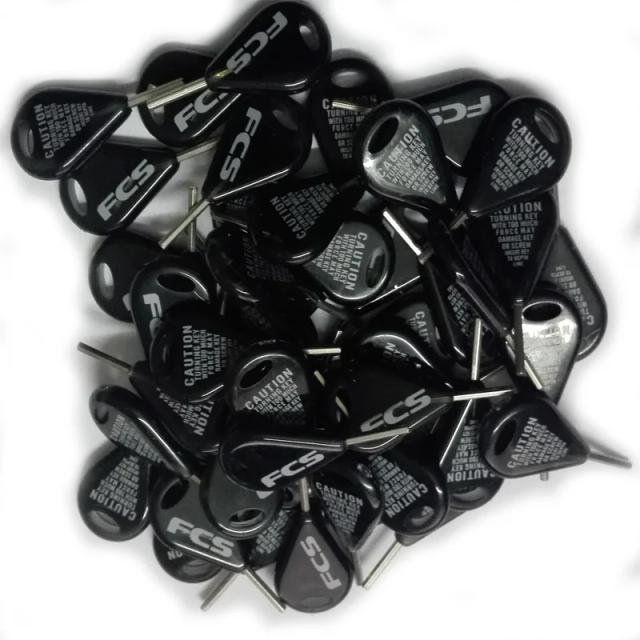 Conjunto de 50 Chaves Hexagonais para Substituição de Barbatana de Prancha de Surf e Wakeboard