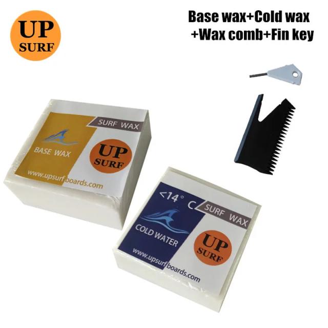 Base de Cera para Prancha de Surf com Pente e Variedades para Climas Quente, Frio e Tropical