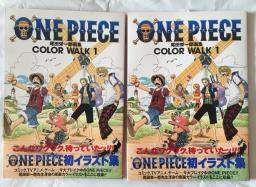 Eiichiro Oda autografado Art Book, One Piece Color WALK 1 J-POP 012019 - Image 1