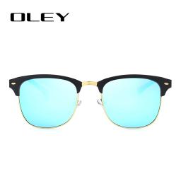 Oley-óculos de sol circular polarizados, óculos de sol com lentes polarizadas clássicas, para atividades ao ar livre, óculos anti-uv, para mulheres - Image 4