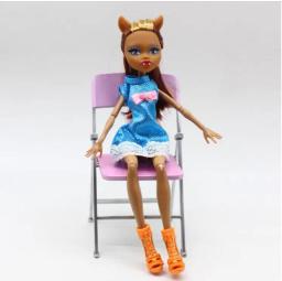 Bonecas monstro fasion de alta qualidade, dráculaura/clawdeen lobo/Frankie Stein/preto WYDOWNA aranha corpo móvel brinquedos para meninas - Image 5