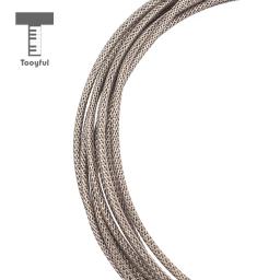 Tooyful-Único Condutor Escudo Cabo, Fio Trançado, Fio De Circuito De Guitarra, Fio De Captura, 22AWG, 300cm Comprimento - Image 5