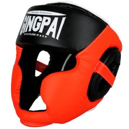 Capacete de boxe vermelho, adulto, crianças, treinamento, muay thai, protetor de cabeça, de alta qualidade, protetor de cabeça, capacetes de boxe, chapéu azul - Image 3
