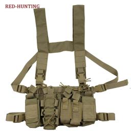 2021 novos sacos de colete no peito das mulheres dos homens colete paintball multicam ambientes disruptivos tático equipamento no peito caça colete com bolsa ak - Image 4