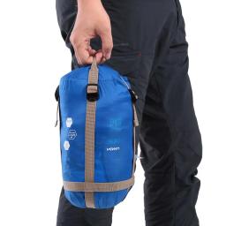 Lixada 190*75cm saco de dormir portátil acampamento ao ar livre viagem caminhadas inverno saco de dormir ultraleve viagem primavera outono 680g - Image 3