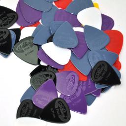 Palheta de guitarra alice 100mm antiderrapante de nylon, palhetas cores mistas espaçosa com 0.71 peças - Image 6