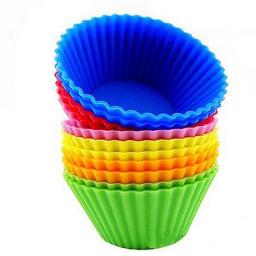 Utensílios de decoração de bolo 12 argolas, forma de silicone para artesanato, capas para cupcake, confeitaria de silicone, utensílios de decoração - Image 2