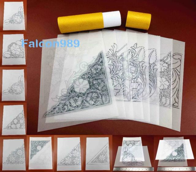Conjunto de Ferramentas de Corte e Escultura em Papel e Couro com 8 Peças para Artesanato e Gravação