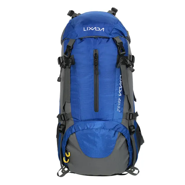 Mochila Impermeável Multifuncional para Esportes ao Ar Livre, Escalada e Montanhismo - Disponível em 6 Cores com Capacidade de 50L