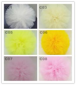 20cm 5 pçs tule pompons festa de aniversário decoração do casamento tule pom pom chuveiro do bebê playground ramadan decoração pendurado flor - Image 2