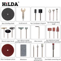Hilda acessórios de ferramenta rotativa para fácil corte moagem lixar escultura e polimento ferramenta combinação para hilda dremel - Image 5